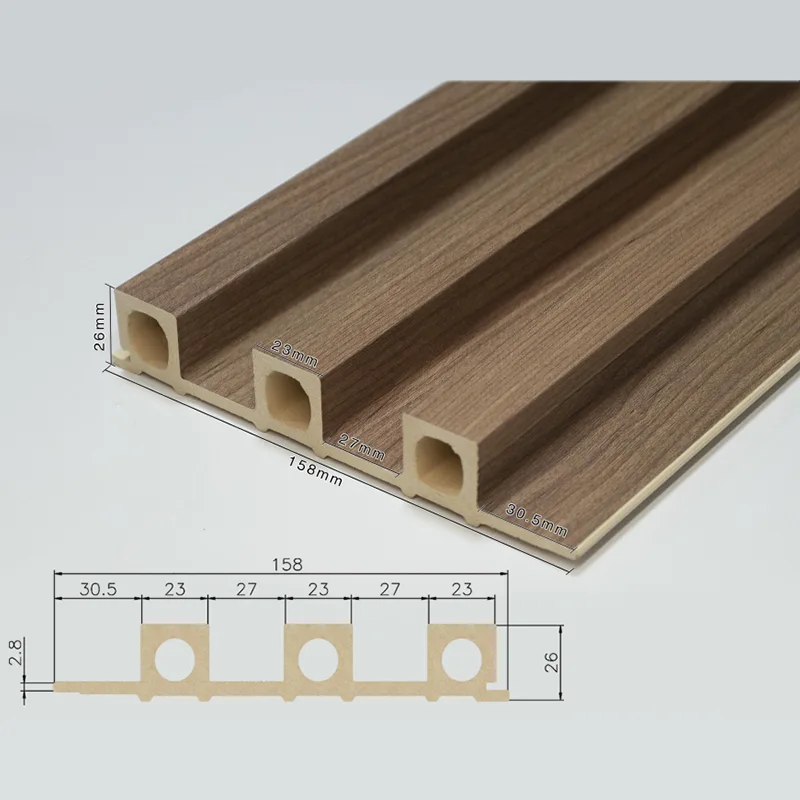 150 ກະ​ດານ Fluted 3-Grid Hollow